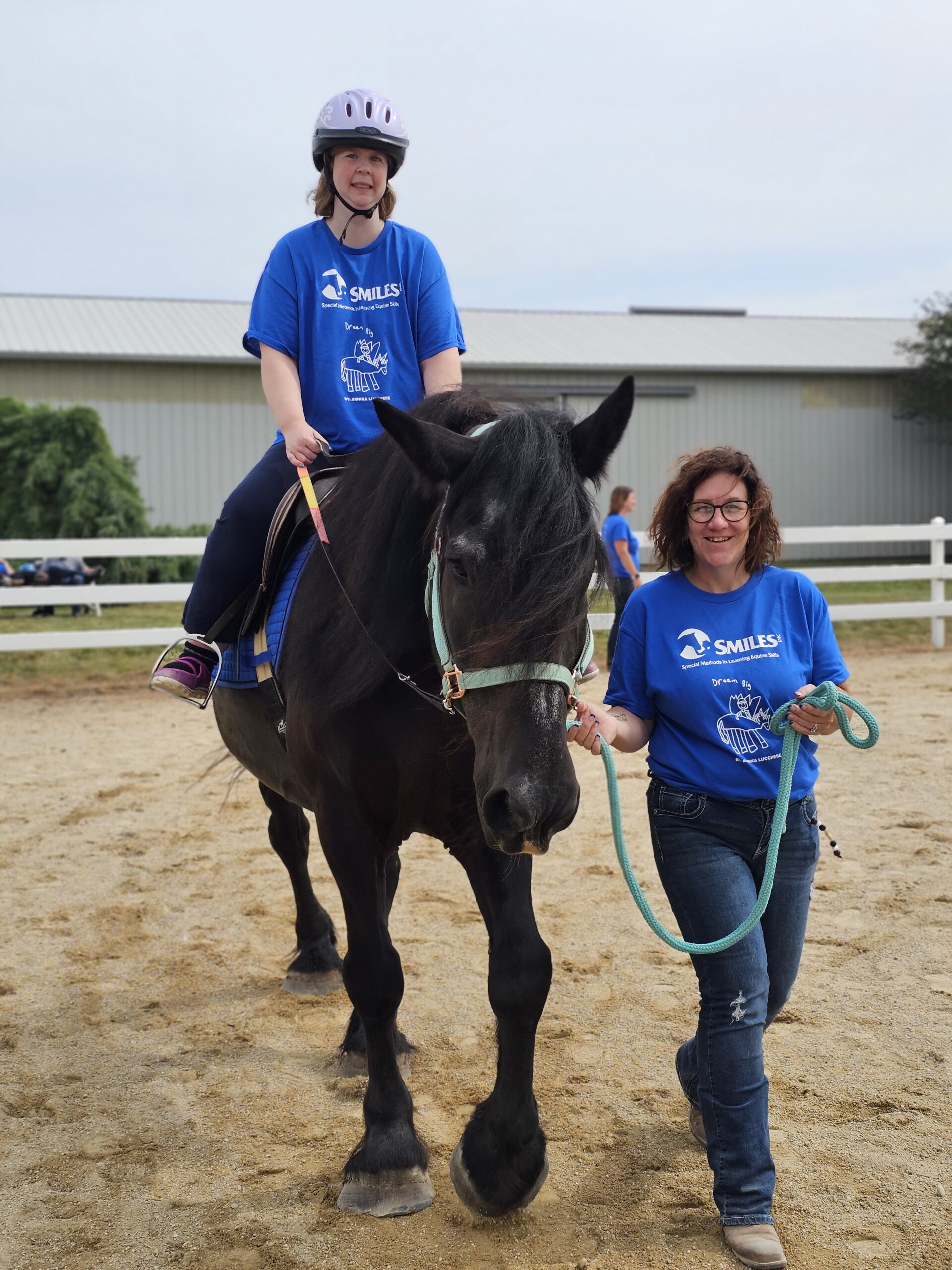 Cindi Seichter and Lincoln