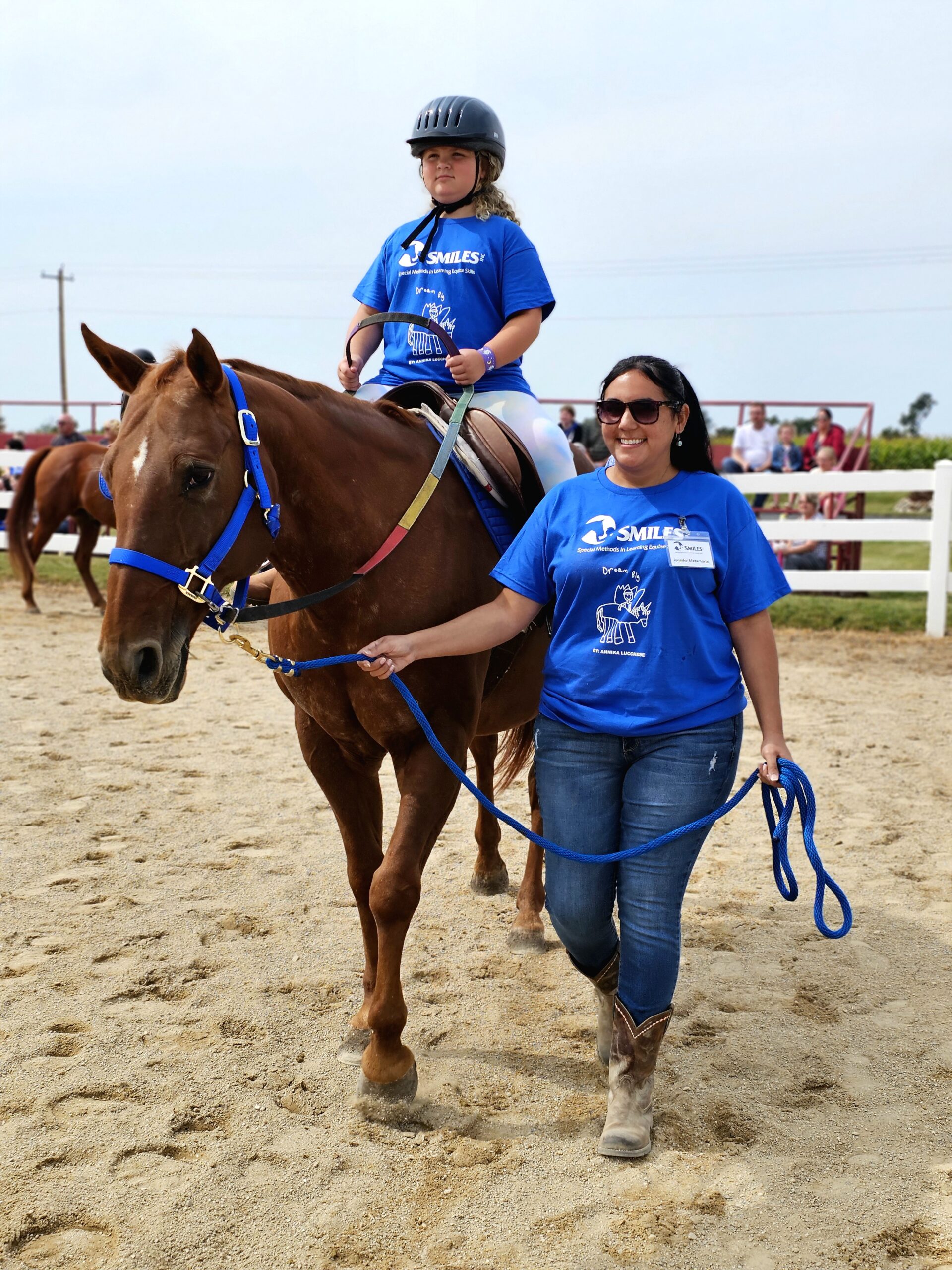 girl riding on horse
