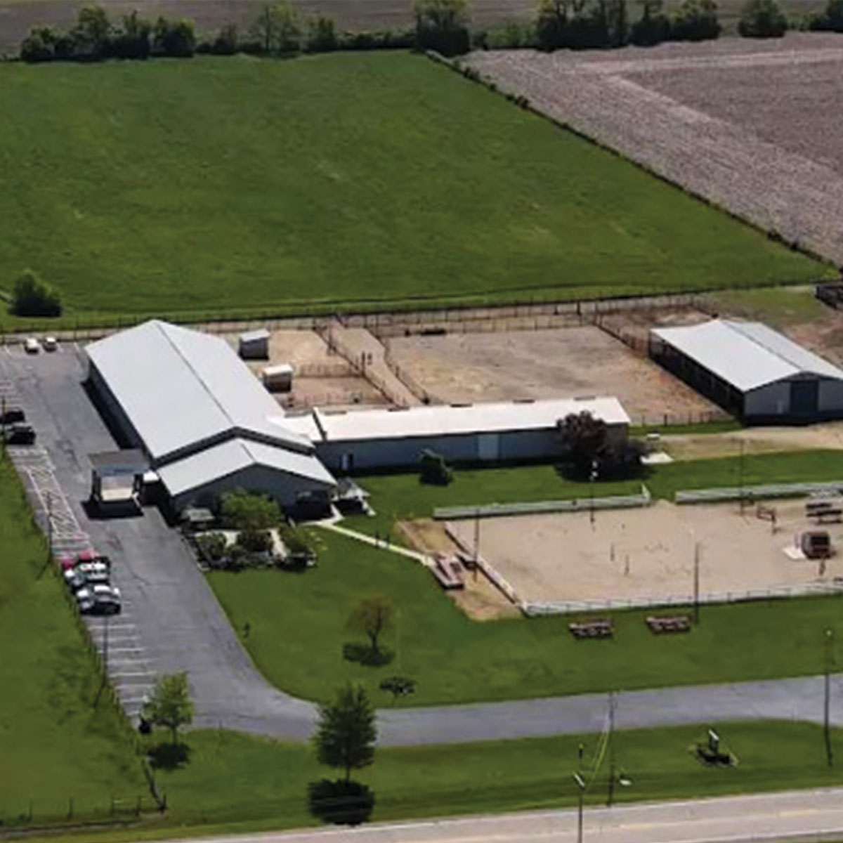 SMILES building and parking lot